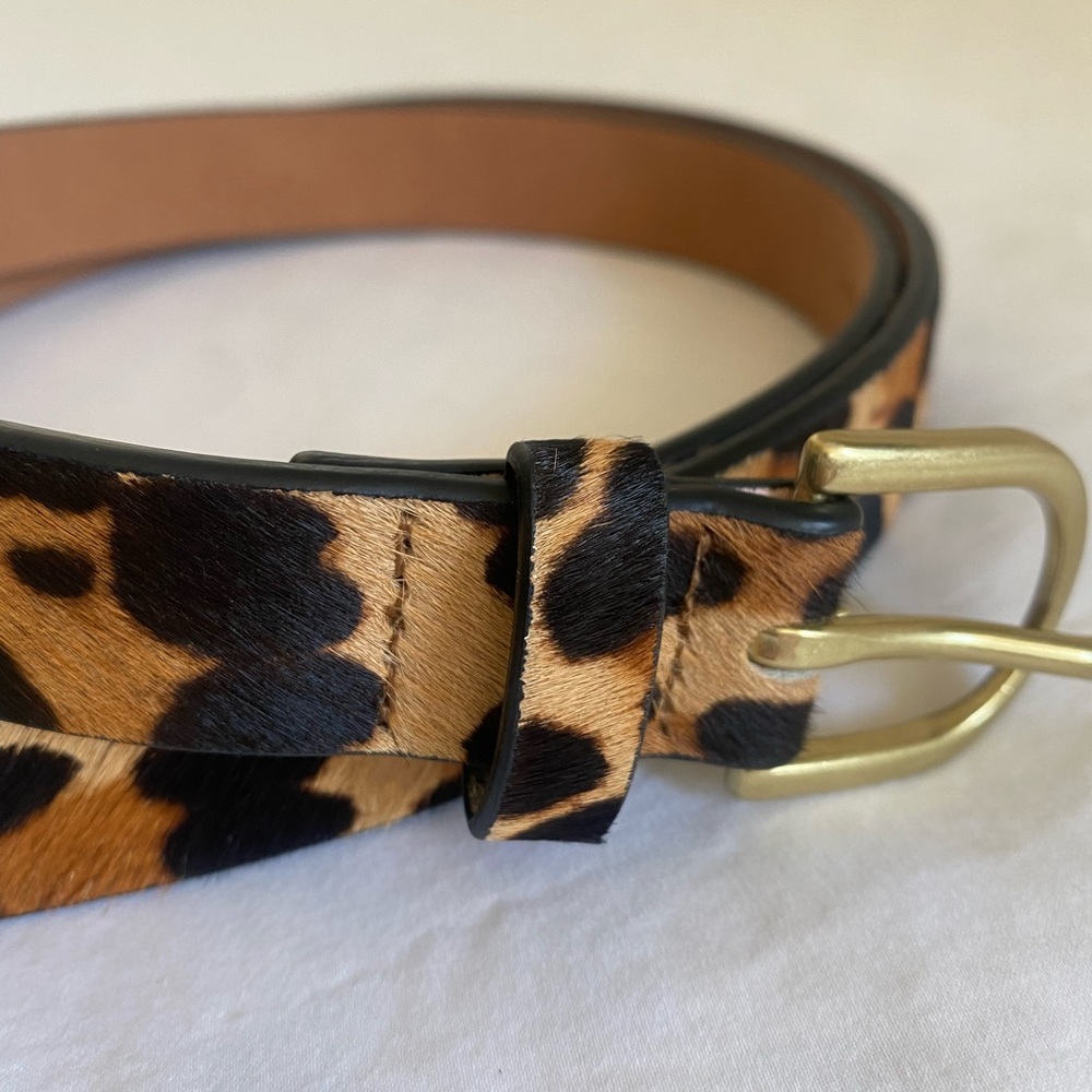 Leopard belt